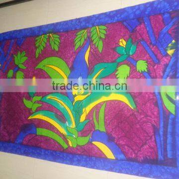 Polyester printed beach sarong