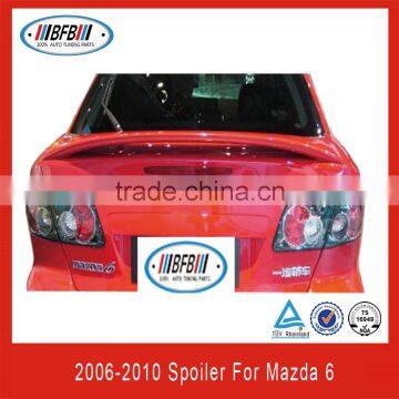 promotion performance ABS spoiler for Mazda 6 rear wing M6 coupe style 2006-2010