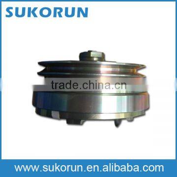 AC compressor electromagnetic tooth clutch