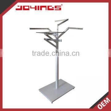 Floor Standing 4 Way Tree Shaped Baby Shop Garment Display Rack