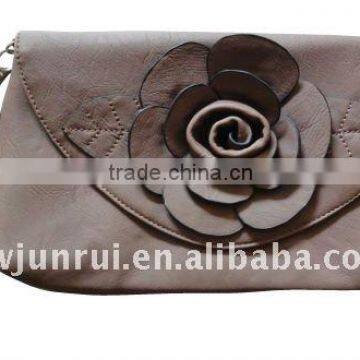 2012 Hot Sell Fashion Ladies Evening Bag With Fancy Flower