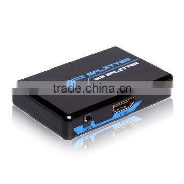 New premium hdmi powered splitter 1x2 hdmi splitter 1 in 2 out for electronic writing process