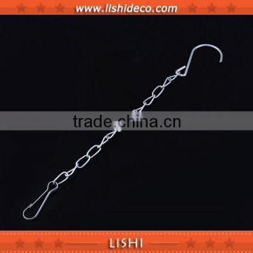 Hanging Wrough Iron Link Chain For Hanging Artificial Plant Ball