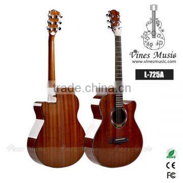 China OEM customized manhogany neck guitar wholesale