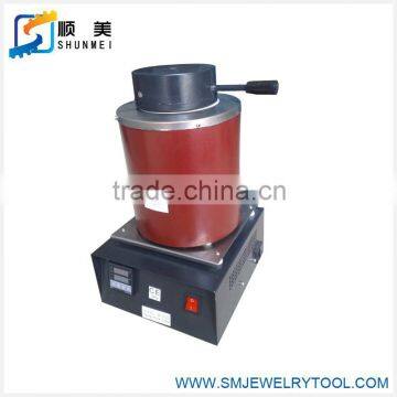 2kg Mini melting gold furnace/ jewelry melting furnace