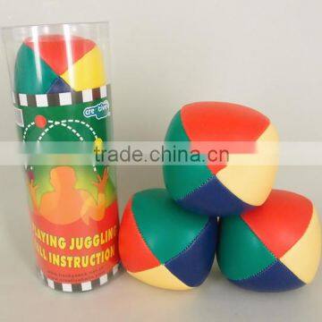 Phthalates free PVC leather juggling ball