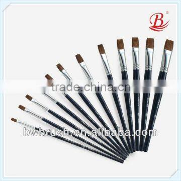 Professional horse mane hair gouache brush