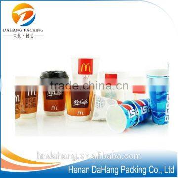 Disposable paper coffee cups 12 oz oem service