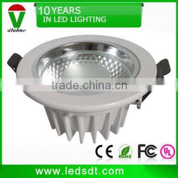 3 inches white 7w led downlight fittings die castin aluminum from sitatone