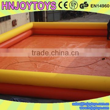 inflatable big bouncer slide pool