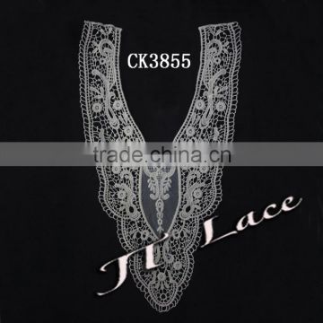 neck crochet cotton collar design ,latest women collar designs CK3855