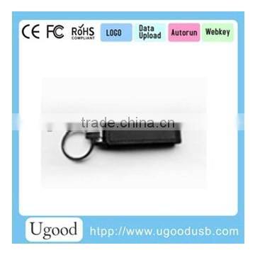 High Quality Bulk Cheap Gadget Leather USB Flash Drive, Stock Product Full Capacity USB Stick, Leather Portable Flash Memory photo-4