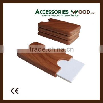 Wooden hand made gift luxury business card case