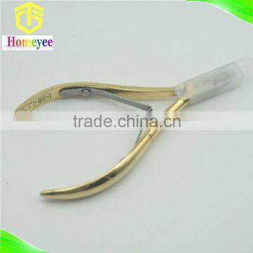 Golden handle dead skin Stainless steel scissors