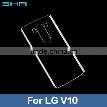 New Arrival High resilient Anti- scratch TPU Gel Back Cover For LG V10 Case Skin