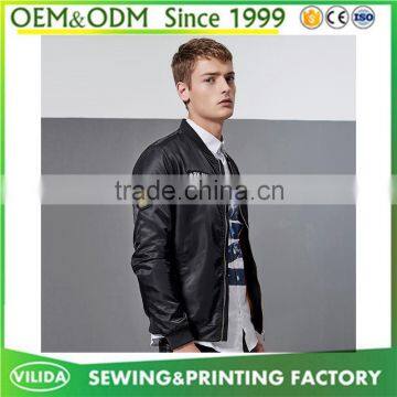 Custom Mens 100% Polyester Lightweight Short Jacket Mens Casual Fashion Jacket photo-6