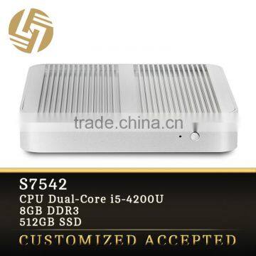 Wholesale i5 Dual core Turbo Boost 2.60GHz 8G ram SSD super slim pc