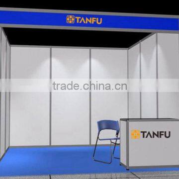 3x3 or 10x10 Standard Shell Scheme Booth for Trade Show from TANFU