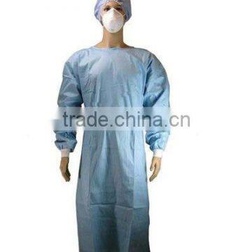 Velcro surgical gowns with sleeves