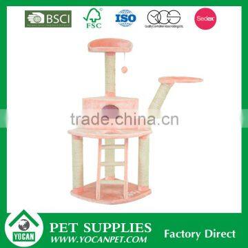 China manufacture house cat tree condo scratcher