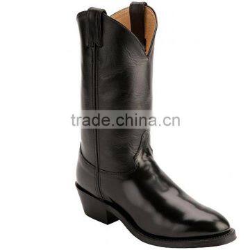 black cowgirl&cowboy genuine leather western uniform boots wholesale