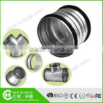 Galvanized Steel Back Draft Shutter, Self-Regulating Vavle
