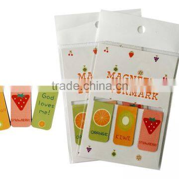 Unique magnetic bookmarks Promotional magnetic bookmark magnetic stationary