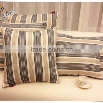 Printed Stripe Suede Latest Design Cushion Cover