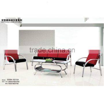 high quality office Shape sponge leisure sofa set 30584-16210A