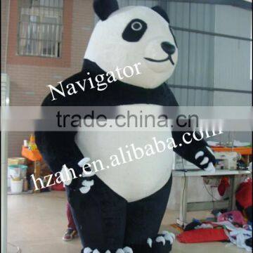 Fat Fur Inflatable Costume Panda for Event