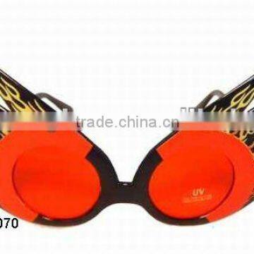 Flaming Novelty Party Sun Glasses