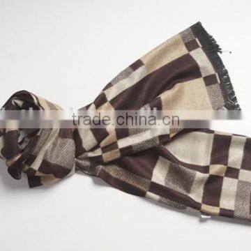 China Purple Silk Scarves Wholesale Men Scarf photo-3