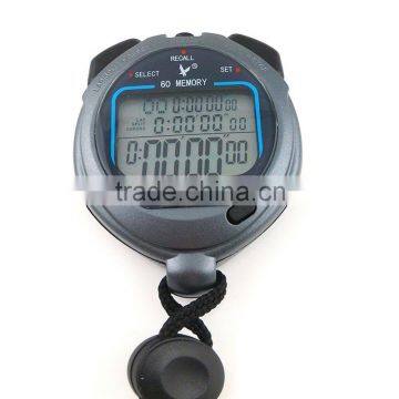 Waterproof Large Screen 60 Split Recallable Sport Swimming Stopwatch Timer PC2360