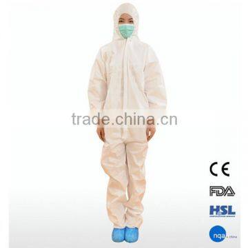 2015 Cheap WHITE Disposable Mechanic Coveralls for Men