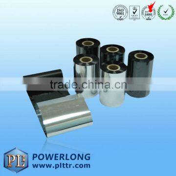 black resin barcode ribbon with high sensiticity