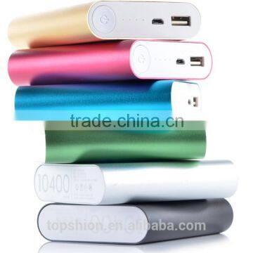 10400mah mobile phone usb charger external battery charger