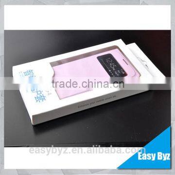 Factory price flip leather case for Samsung S4 i9500 leather case cover