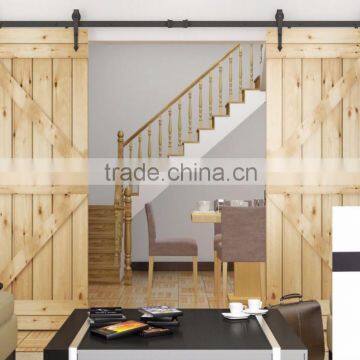 Top Quality Steel Material Sliding Barn Door Hardware for Wooden Door photo-5