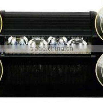 4 LED White/Amber Warning Strobe Light/Car Interior Window Dash Light/Security Tow Dash LightBar LTDG312-1 photo-2