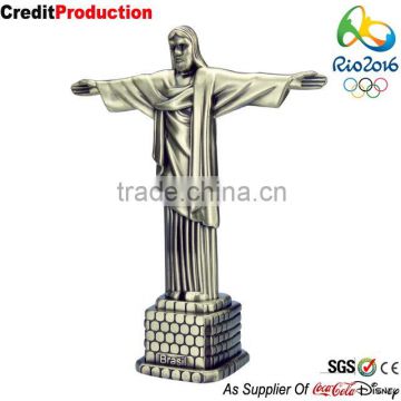 2016 Brazil big events Games Custom cheap rio de janeiro jesus Trophy Figures for souvenir