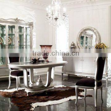 European Neoclassic style Victoria Dining Room Furniture round dining table