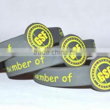 hot selling cheap bracelets de silicone