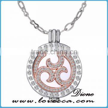 Best Selling Products 2016 Rose Gold Coin Holder Necklace