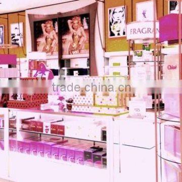 Manchester cleanser display panel makeup display panel fragrance display panel