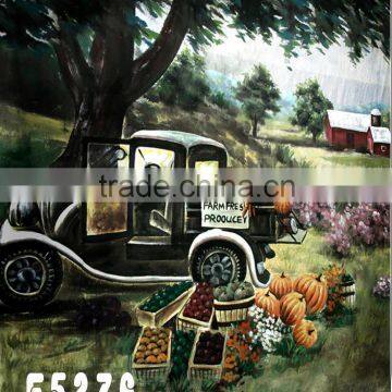 Muslin Scenery Background Hand Painted Backdrop