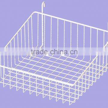 Grid wall wire basket