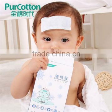 Cooling gel paste/fever cooling patch fever reducing cool patch for baby