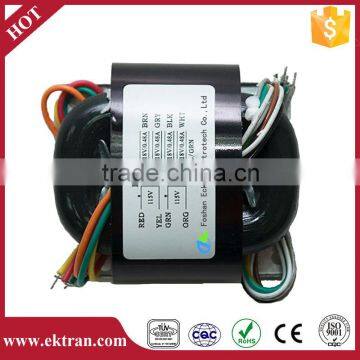 Single phase r type transformer 220v 24v