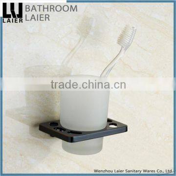 Contemporary High Quality Zinc Alloy ORB Finishing Bathroom Sanitary Items Wall Mounted Tumbler Holder