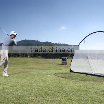 EASY SETUP AND PORTABLE SEMI CIRCLE GOLF PRACTICE NET